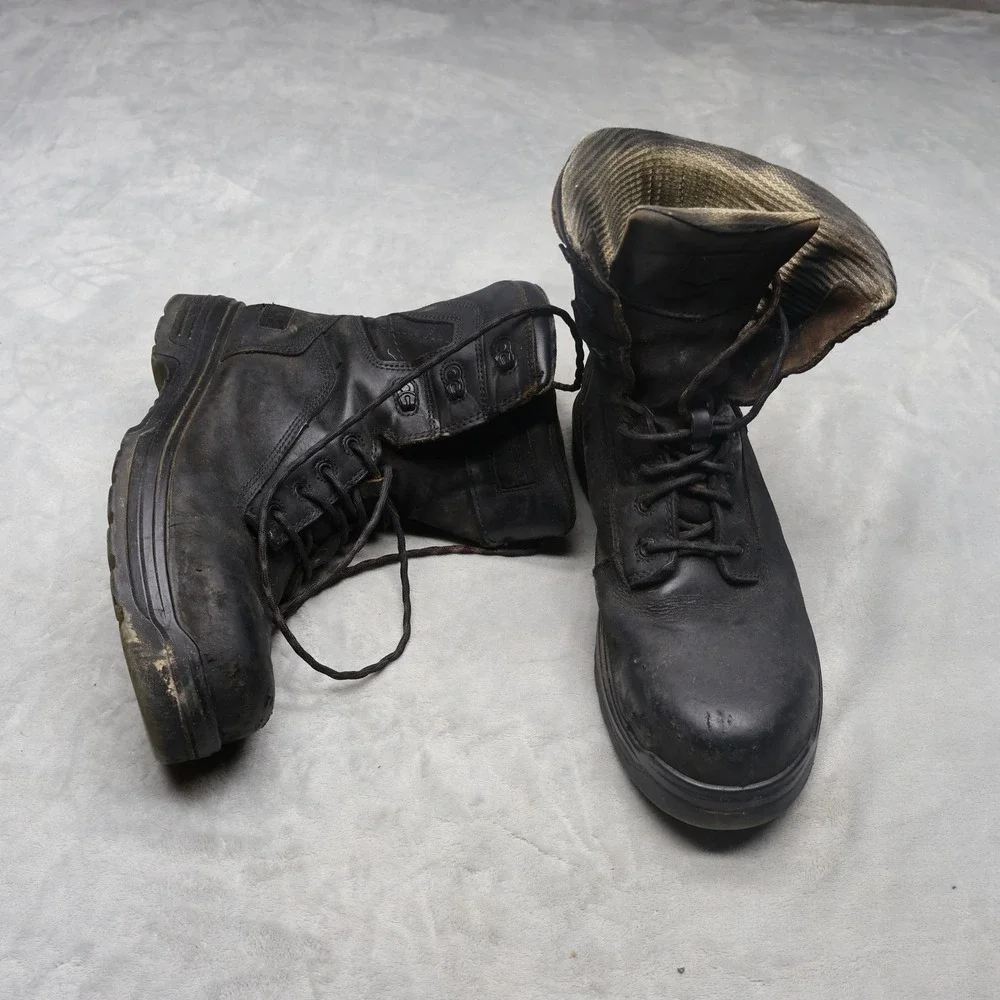 Ariat Men 11 Wide Work Boots Brown Turbo 8